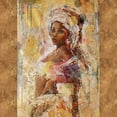thumbnail image 2 of Wiley, Marta 12x12 Black Modern Framed Museum Art Print Titled - Beige African Light, 2 of 4