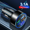 thumbnail image 3 of Convenient and Efficient Car Charger with 4USB+PD Type C for Quick Charging, 3 of 9