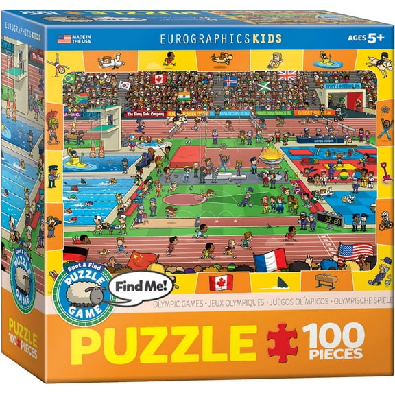 Olympics - Spot & Find 100-Piece Puzzle