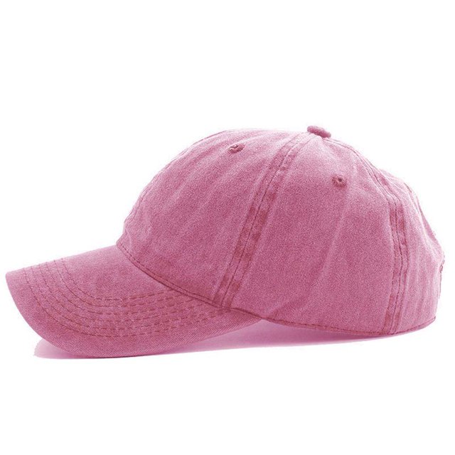 Spring Washed Cotton Lovers Baseball Cap Women Casual Cap cotton cap Men Snapback Adjustable Breathable Solid Hats