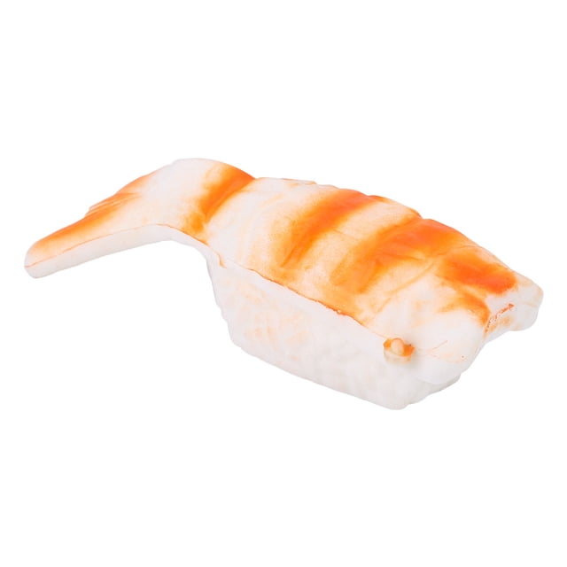 Juguete para apretar comida con forma de Sushi y camarones, juguete decorativo para aliviar el estrés, de crecimiento lento, para chico y adulto, 1 ud.