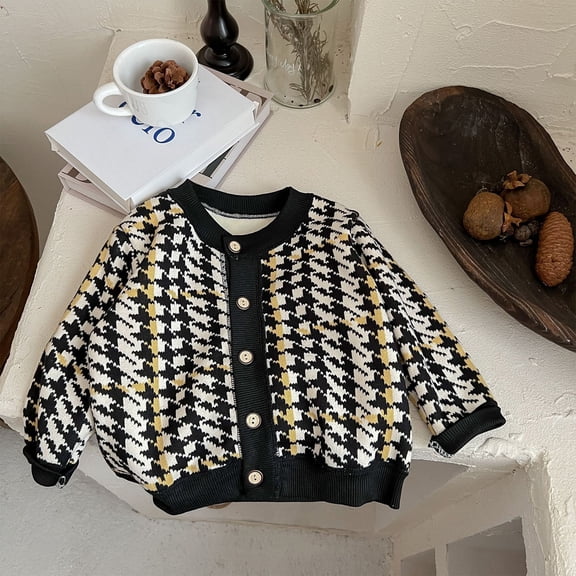 Girls Cozy Jackets for Kids - Warm and Cute Winter Wear 1-10 Years Girls Long-sleeved Warm Printed Jacket Clothes Jacket Children's Jacket