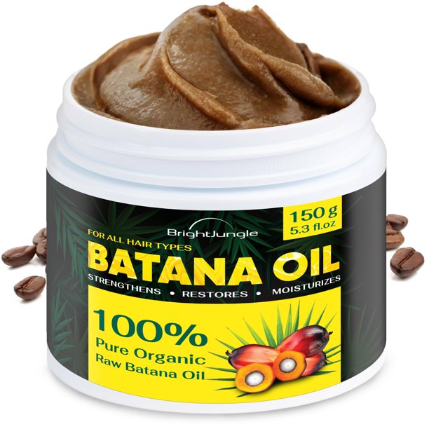 Aceite de Batana para el crecimiento del cabello - Aceite de Batana crudo puro y orgánico inspirado en el Dr. Sebi Previene la caída del cabello Promueve el grosor del cabello para hombres y mujeres