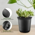 thumbnail image 2 of 12pcs Plastic Succulent Pots Small Flower Pots Indoor Succulent Planters with Drainage Holes, 2 of 6