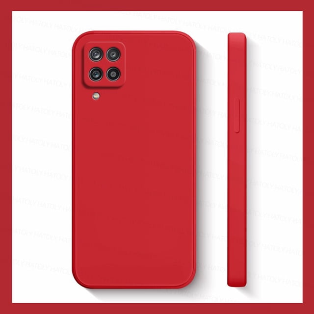 Para Samsung Galaxy A12 funda Samsung A12 A13 A14 A23 A33 A53 A54 A03 A04E funda de silicona líquida a prueba de golpes contraportada Samsung A12 Tan Jianjun unisex