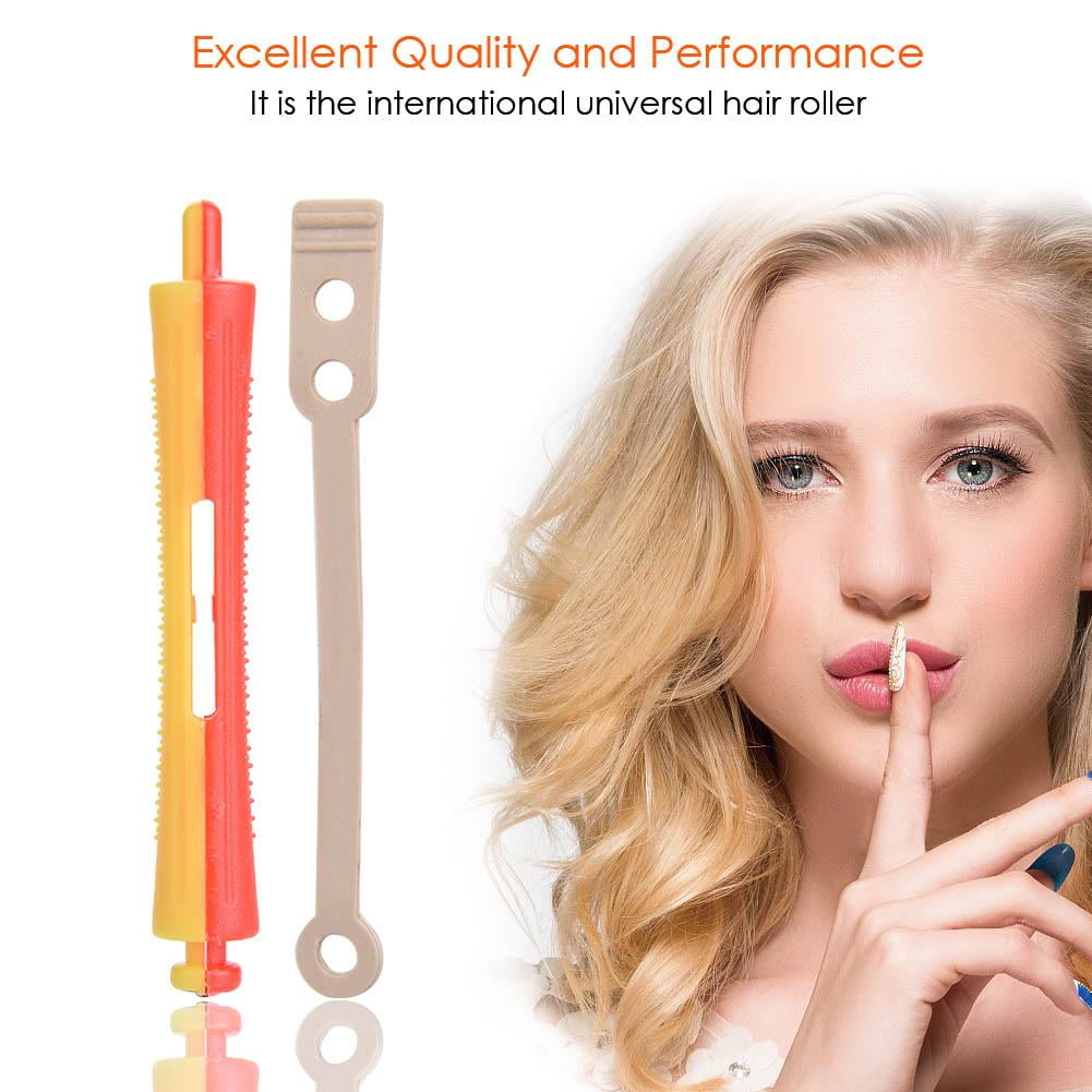 LYUMO 8 Sizes Standard Hair Rollers Heat Perm Wave Rod Hair Clip