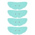 thumbnail image 1 of Paquete de 4 almohadillas de electrodos inalámbricas para unidad TENS, con conector a presión estándar de 3,5 mm. Almohadillas de repuesto para unidad TENS, electrodos autoadhesivos reutilizables, dis, 1 of 5