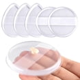 thumbnail image 2 of Silicone Makeup Puff - Reusable Water Drop & Round Shape, Wet/Dry Use, Foundation, Concealer, Powder, Blending Beauty Sponge, 2 of 10
