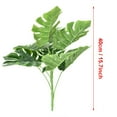 thumbnail image 4 of Artificial Fake Plant, Artificial Plant Delicate And Durable Plastic Artificial Plant Leaf, Can Be Washed For Office Dining Room Living Room, 4 of 8