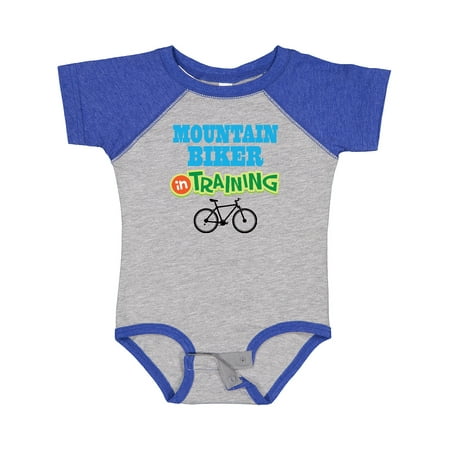 

Inktastic Mountain Biker in Training Gift Baby Boy or Baby Girl Bodysuit