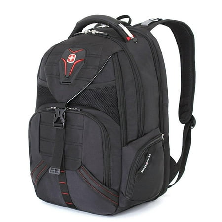 swissgear sa5892 black tsa friendly scansmart computer backpack - fits most 15 inch laptops and