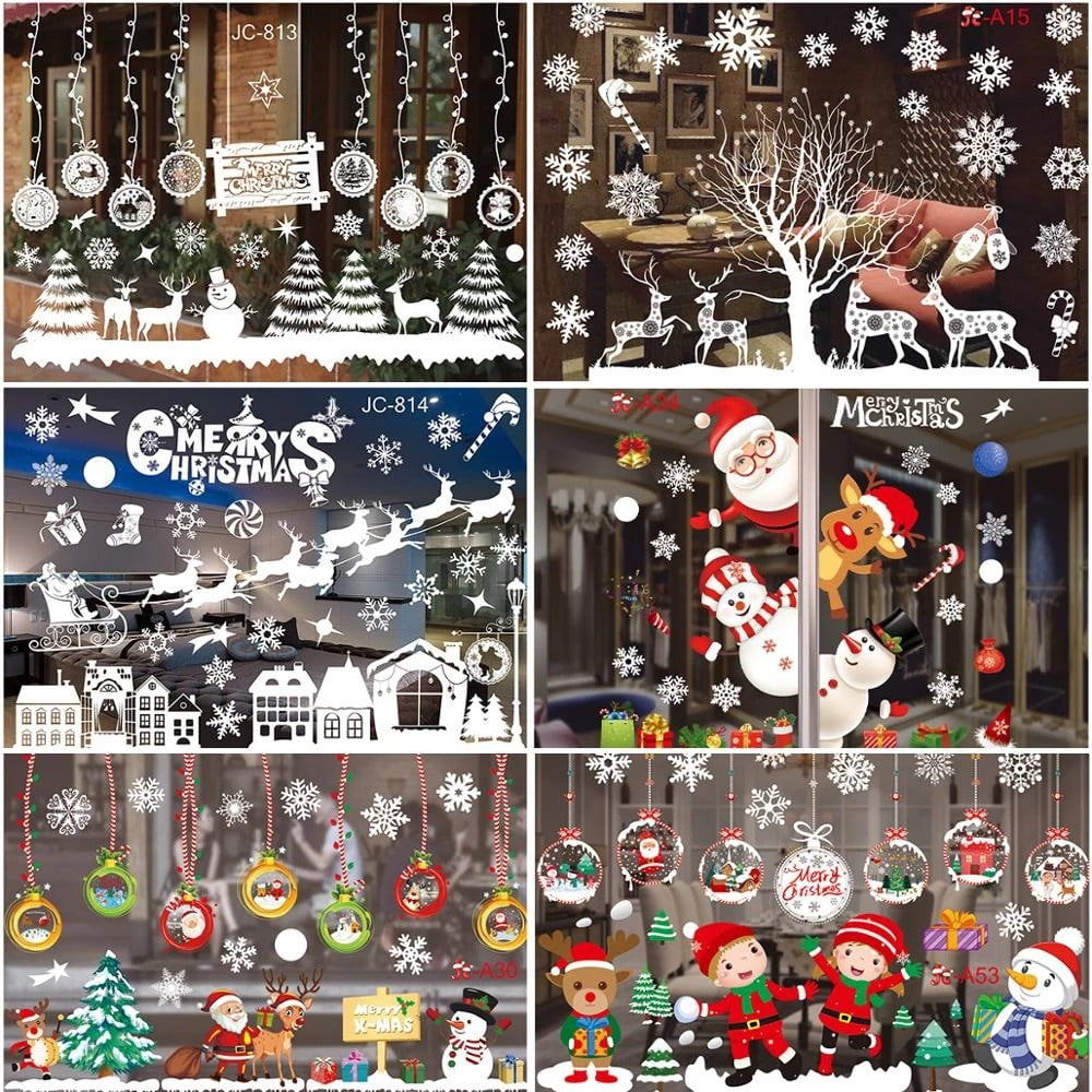 Christmas Poster Merry Xmas Happy New Year Wall Art Black Print A3 A4 A5 SIZES