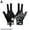 A, variant on 1pc Left Hand Billiards Glove Three Finger Snooker Glove Billiard Slip Non P0B5