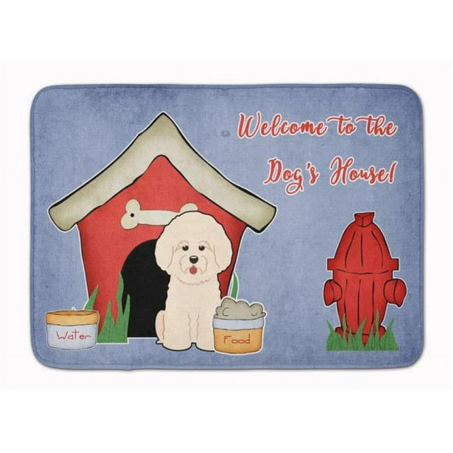 Carolines Treasures BB2829RUG Dog House Collection Bichon Frise Machine Washable Memory Foam Mat