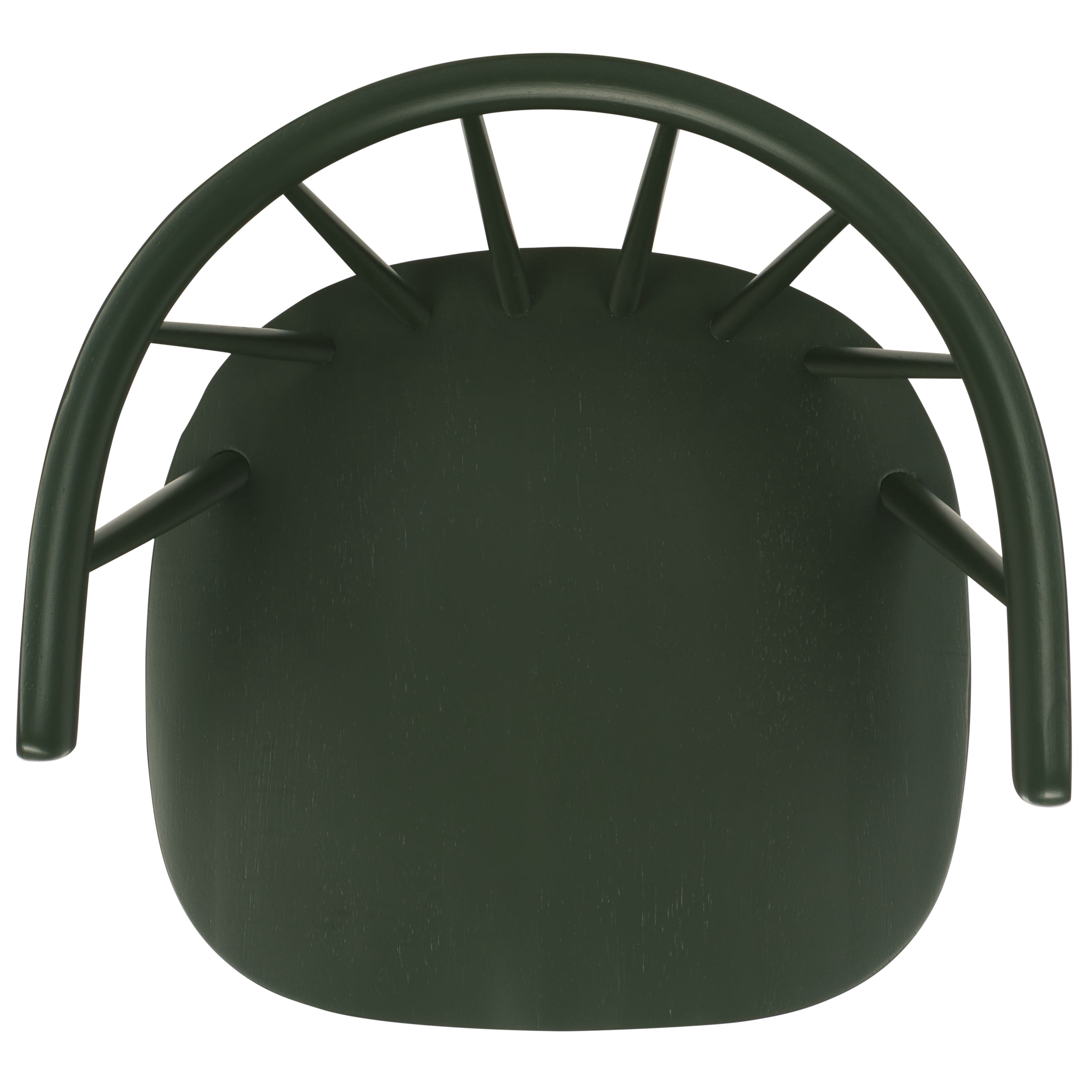 SAFAVIEH Blanchard Contemporary Wood Solid Dining Bistro Chair, Garden Green (Set of 2)