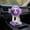 Purple, variant on Zeiwohndc Strong Dashboards Phone Holder with Not Slip Base & Happy Panda Decoration