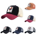 thumbnail image 2 of Cock Hat Animal Patch Snapback Mesh Baseball Cap for Men Women Embroidery Trucker Hats Farm Adjustable Rooster Cap Gao Jinjia LED, 2 of 2