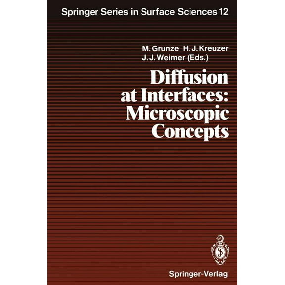 Springer Surface Sciences Diffusion at Interfaces: Microscopic Concepts: Proceedings of a Workshop, Campobello Island, Canada, August 18-22, 1987, Book 12, (Paperback)