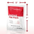 thumbnail image 5 of CareStock Instant Hot Pack, Disposable, 5 in. x 7 in., 1 Count, 24 Packs, 24 Total, 5 of 6