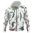 thumbnail image 1 of Sudadera con capucha con cremallera y estampado 3D de animales de la jungla para hombre y mujer, moda urbana, verano, personalidad, deportiva, holgada, talla grande 4XL, 1 of 6