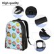 thumbnail image 5 of Fotbe Cute Cartoon Owls 3 Mochila de Viaje para Laptop, Mochila Ejecutiva Delgada y Resistente 15.6", 5 of 8
