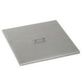 thumbnail image 2 of American Fireglass Square Stainless Steel Fire Pit Cover, 2 of 5