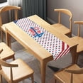 thumbnail image 4 of 4th of July Table Runner with Stars for Independence Day, Polyester Holiday Table Decoration for Dining Table, Kitchen, Parties and Picnics, 4 of 8