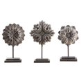 thumbnail image 2 of Uttermost Alarik Aged Ivory Florals (Set of 3), 2 of 2