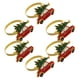 thumbnail image 5 of Anillo de servilleta de servilleta decorativa de 6 piezas anillos decorativos de servilleta decorativa anillo de servilleta de servilleta, 5 of 6