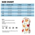 thumbnail image 6 of Uemuo Flower Chicken Pattern Men's Sleeveless T-Shirt,Muscle Athletic Tank Top, Moisture-wicking Quick-dry Breathable Classic Tee Top for Gym Run Outdoor Sports-XX-Large, 6 of 8