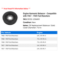 thumbnail image 2 of Engine Harmonic Balancer - Compatible with 1967 - 1969 Ford Ranchero 1968, 2 of 2