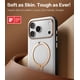 thumbnail image 3 of Funda TORRAS de piel orgánica para iPhone 17 Pro Cloud White, 3 of 9