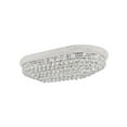 thumbnail image 5 of 1800 Primo Collection Flush Mount Oval L36in W20in H12in Lt:18 Chrome Finish (Royal Cut Crystals), 5 of 9
