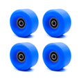 thumbnail image 2 of ZheElen 4 Pcs de Remplacement de Roues de Patins Composants Roulants Résistants à l'Usure Accessoires Modifiés Patins à Roulettes en Ligne Solides Roues Bleues, 2 of 6