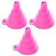 thumbnail image 1 of 3 Embudos plegables de silicona para cocina, botellas pequeñas o mini rellenas de embudo, 1 of 5