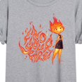 thumbnail image 3 of Elemental - Find Your Fire Ember - Women's Oversized T-Shirt, 3 of 5