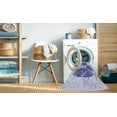 thumbnail image 2 of Ahgly Company Machine Washable Indoor Rectangle Transitional Lavender Blue Area Rugs, 8' x 10', 2 of 7