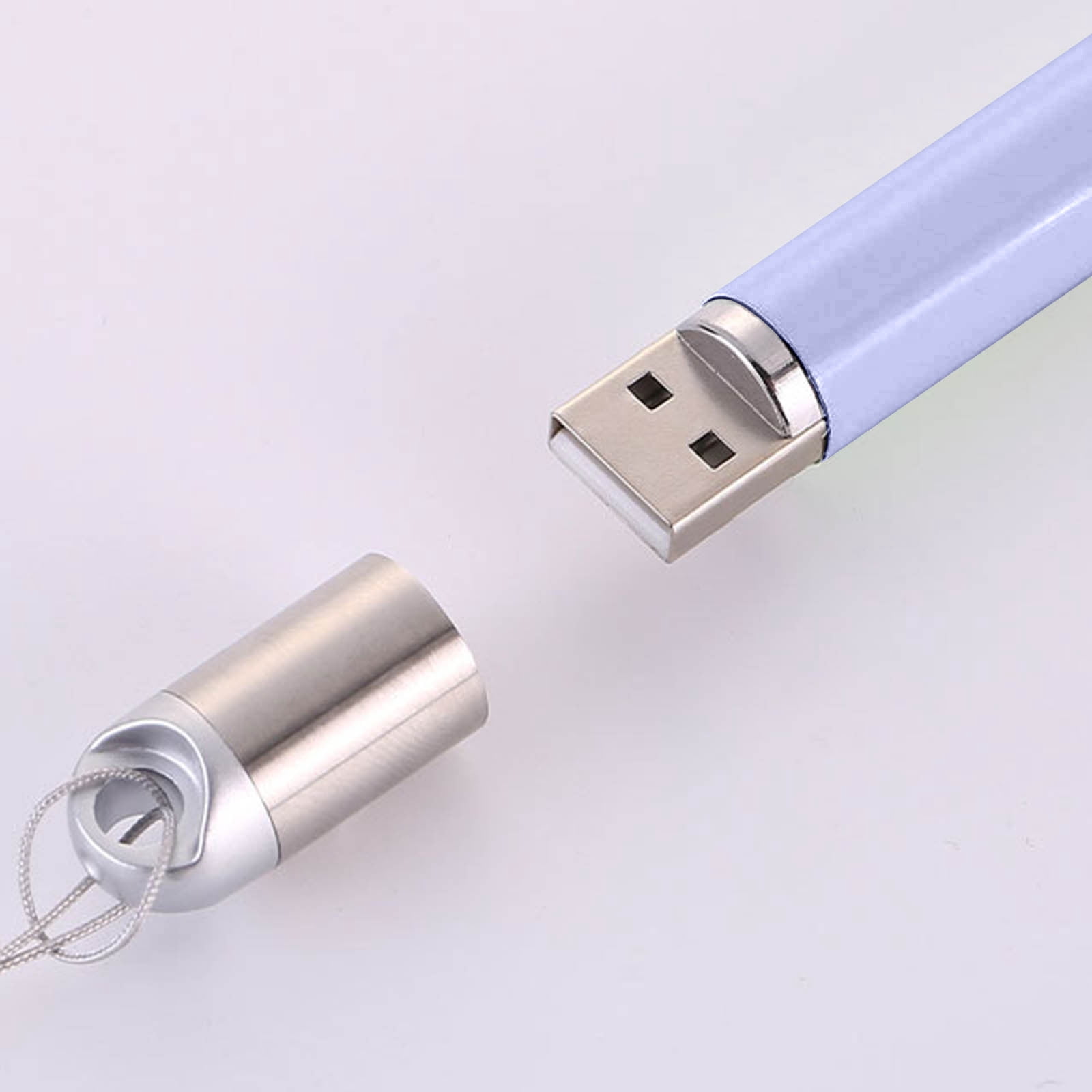 2 Pack LED Diamond Painting Pens with Light - USB Rechargeable 5D Drill Pens Kit Includes 12 Tips, 2 Anti- Mats & 2 Wax Cases - Essential Accessories for DIY Diamond Art Kits (Purple)
