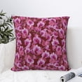 thumbnail image 4 of Pofeuu Orchids Flowers Print Double-sided plush pillowcase Square Throw Pillow Covers Pillows Cover for Living Room Bedroom Sofa Couch Cushion Cover（No pillow core）-20"x20", 4 of 7