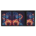 thumbnail image 4 of Chririnla Basketball Dunk Toddler Wallet with Elastic Polyester, Large Capacity Foldable Money Bag for Outdoor Sports, 4 of 7