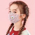 thumbnail image 5 of 5pcs Child Cartoon Dustproof Windproof Foggy Pm2.5 Mask With Gasket Respirator, 5 of 5