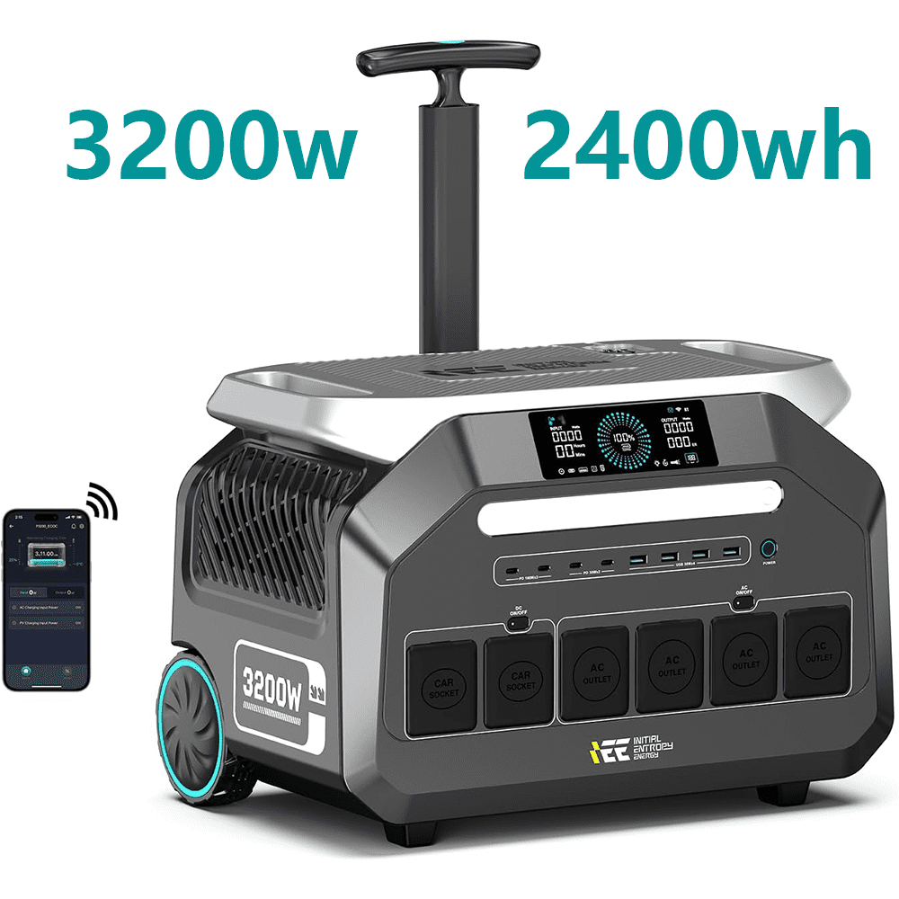 EF EcoFlow DELTA 3 Ultra Portable Power Station with 3600W Surge