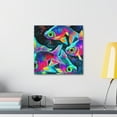 thumbnail image 6 of "Neon Tetra Reflection" - Canvas, 6 of 25