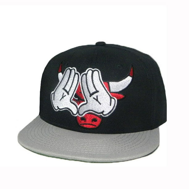 Gorra de béisbol Bulls Hands Anime para adultos, tamaño ajustable