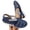 Dark Blue, variant on Summer Sandals Women, Breathable Arch Support Walking Shoes, Womens Slip On Walking Shoes, Women's Fisherman Closed Toe Slingback Sandals, Comfortable Platform Summer Shoes, Khaki 7.5