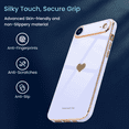 thumbnail image 4 of Entronix Case Compatible with iPhone 17 Air - [Flexible] Luxury Glossy Heart, 4 of 5