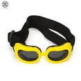 thumbnail image 3 of Luxtrada Dog Sunglasses Dog Goggles Pet Glasses UV Protection Sunglasses Eye Wear Protection with Adjustable Strap for Small Dog Yellow, 3 of 7