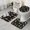 Dog Breeds, variant on Dog Breeds Bathroom Rugs Sets 3 Piece,Toilet Cover Set,Absorbent Non Slip Bathroom Mats Sets with U-Shaped Contour Rug Toilet Rug Set
