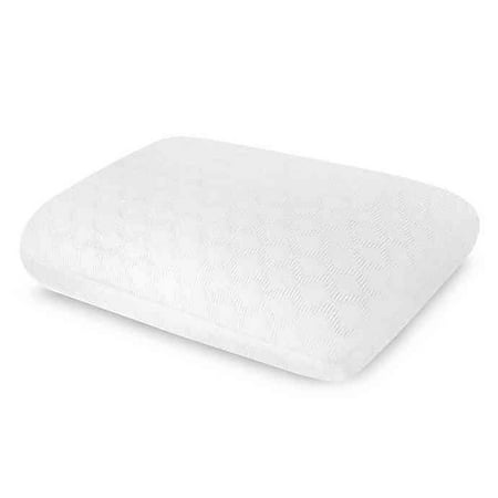 Therapedic Classic Comfort Memory Foam Pillow In White Walmart