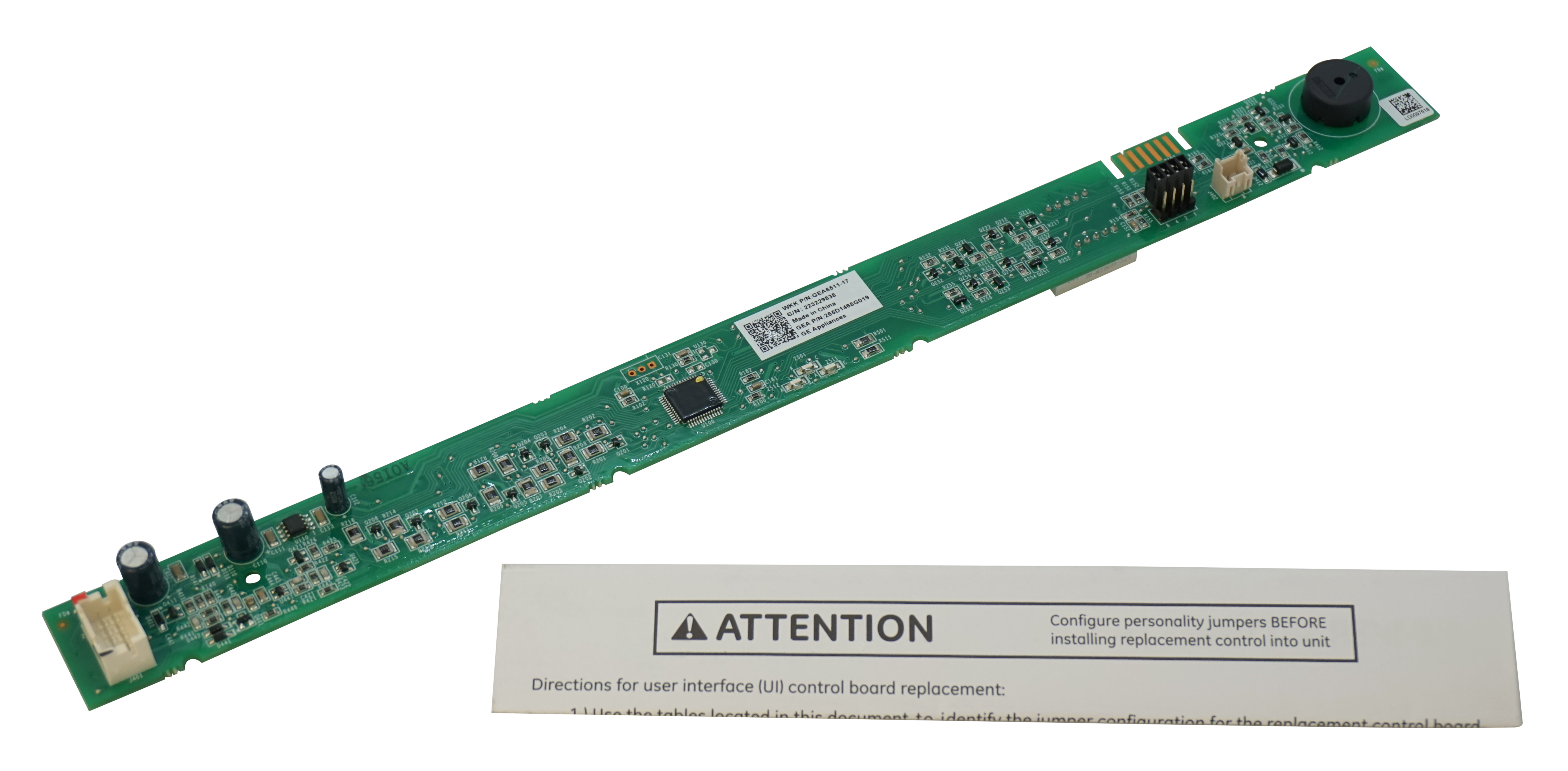 Dishwasher Configured UI Control Board fits GE AP7204350 WD21X32000